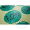 RoHS stickers